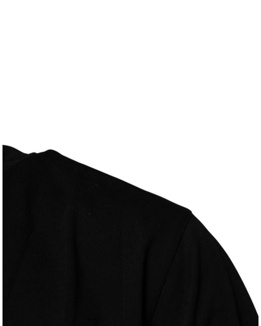 Dolce & Gabbana Black Amore Short Sleeve Graphic Tee for men