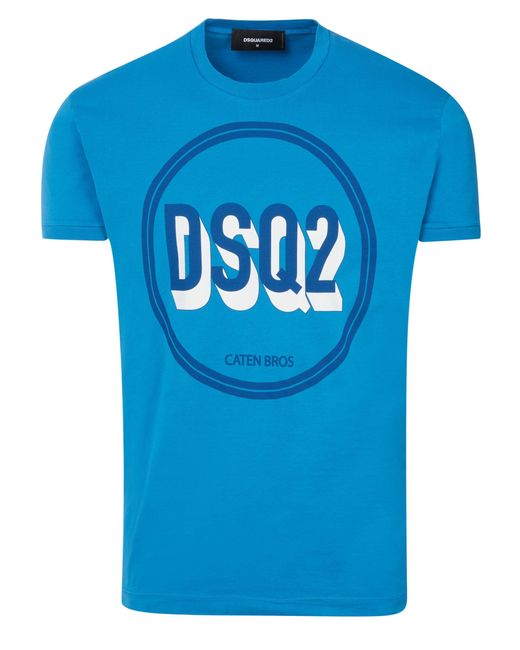 DSquared² Cotton Sgd- Dsquared T-shirt in Blue for Men - Save 8% | Lyst