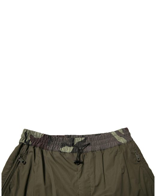 Dolce & Gabbana Black Camo Cargo Pants Tp700T for men