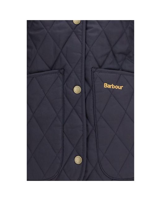 Barbour Blue Polyamide Full-Length Jacket