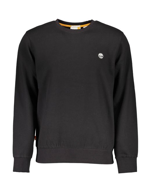 Timberland Black Cotton Sweater for Men | Lyst