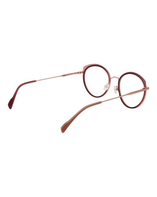 Andy Wolf Brown Metal Glasses (Frames)