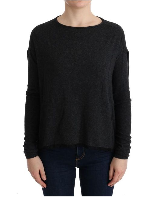 CoSTUME NATIONAL Black Viscose Knitted Sweater
