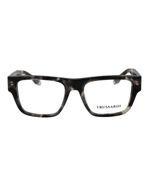 Trussardi Black Acetate Glasses (Frames)