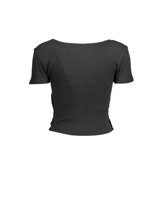 Levi's Black Cotton Top