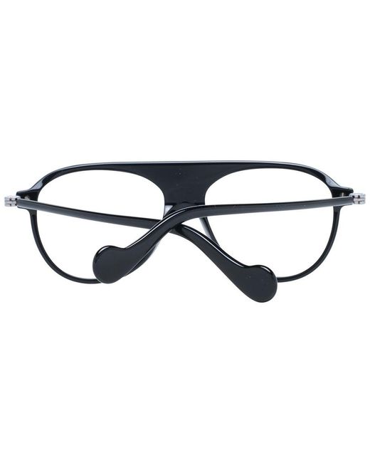 Moncler Black Plastic Glasses (Frames) for men