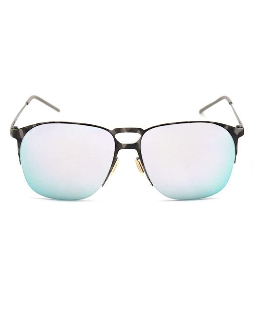 Italia Independent Metallic Metal Sunglasses
