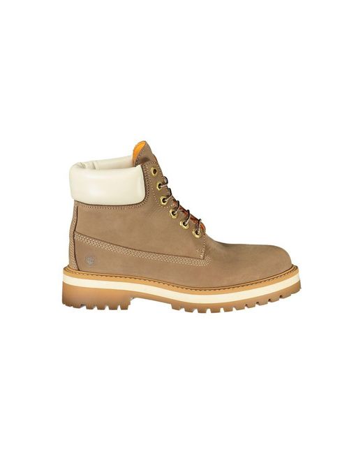 Lumberjack Natural Polyester Ankle Boots