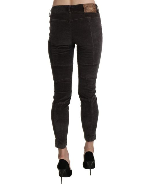 Ermanno Scervino Black Chic Capri Cropped Pants