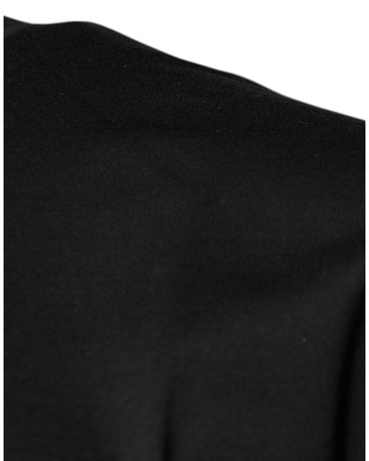 Dolce & Gabbana Black Dg Logo Tshirt Short Sleeves for men