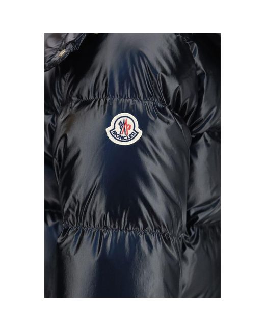 Moncler Black Goose Down Full-Length Jacket