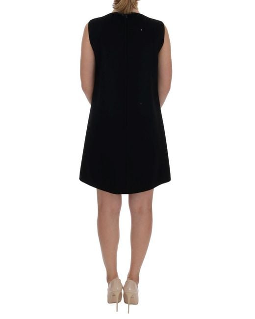 Dolce & Gabbana Black I Am A Princess Crystal Shift Dress