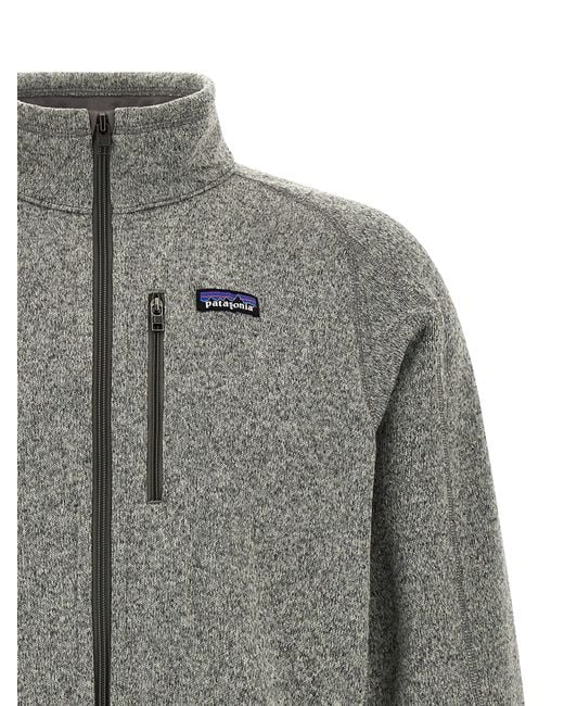 Patagonia Gray Polyester Full-Length Jacket for men