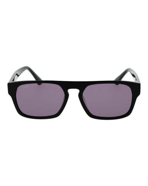 Web Black Acetate Sunglasses