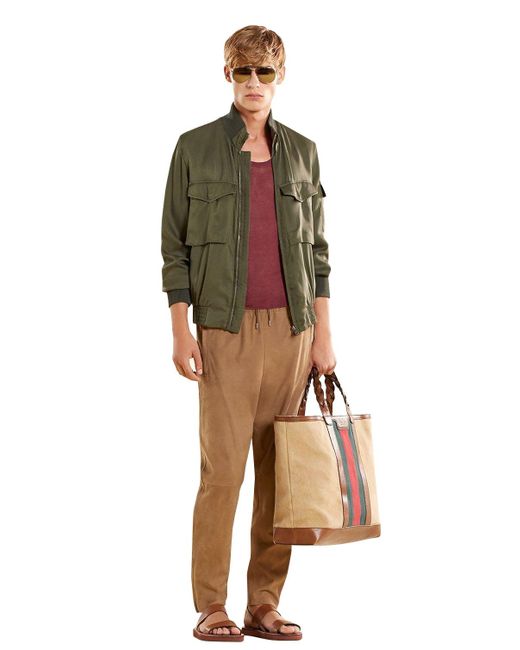 gucci green men's jacket