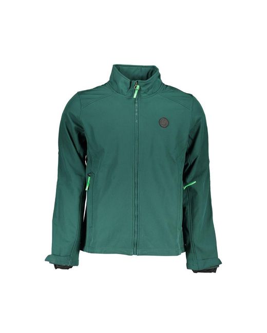 Gianmarco Venturi Green Verde Polyester Jacket for men