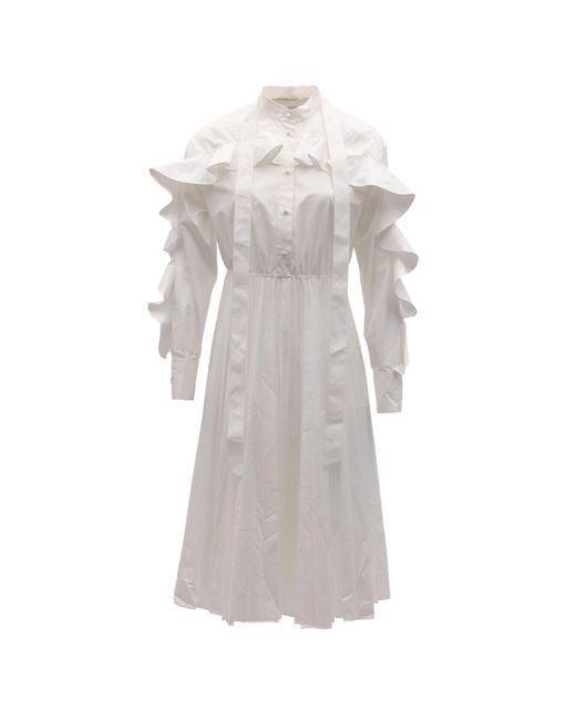 Valentino Garavani White Evening Dress