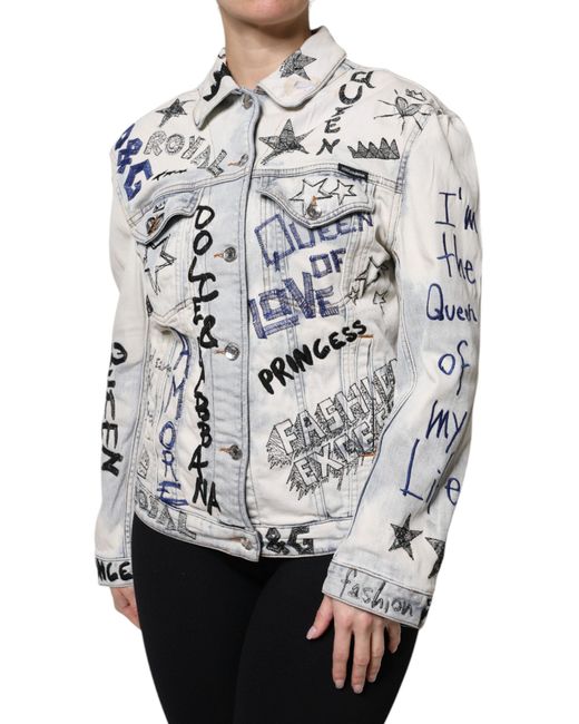 Dolce & Gabbana Gray Denim Jackets