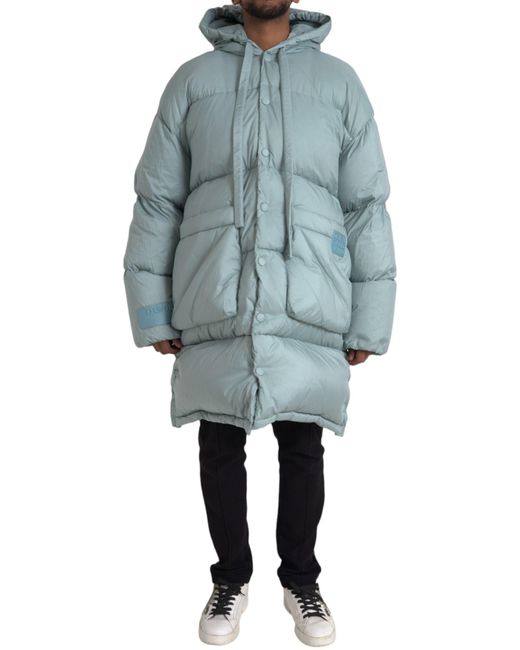 Dolce & Gabbana Blue Parkas for men