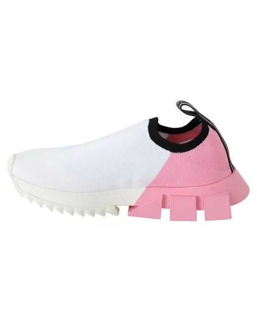 Dolce & Gabbana Black Logo Sorrento Sneakers Shoes