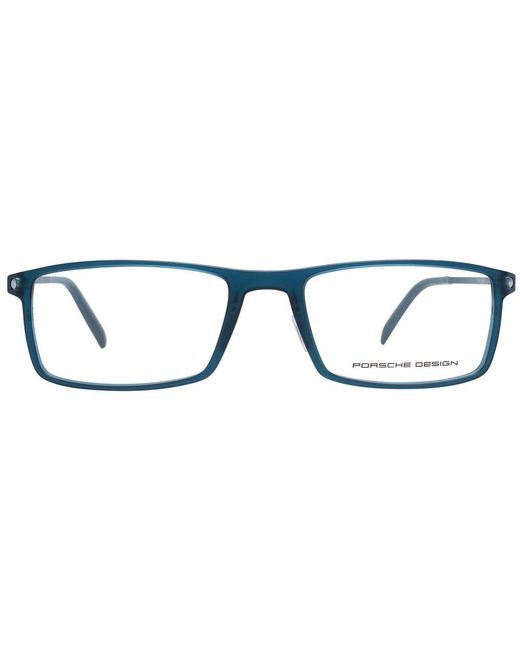 Porsche Design Blue Plastic Glasses (Frames) for men