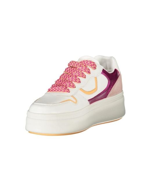 Blauer Pink White Polyurethane Sneaker