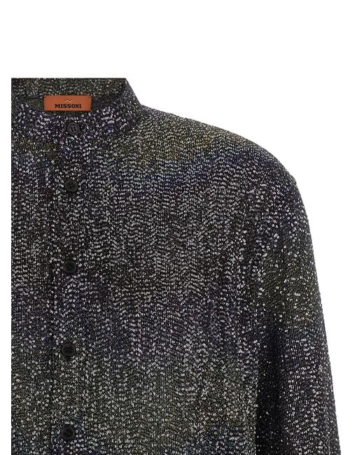 Missoni Gray Polyamide Cardigan