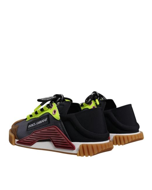 Dolce & Gabbana Green Low Top Sneakers for men