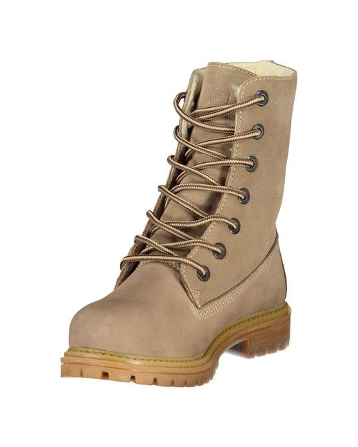 Lumberjack Natural Polyester Ankle Boots