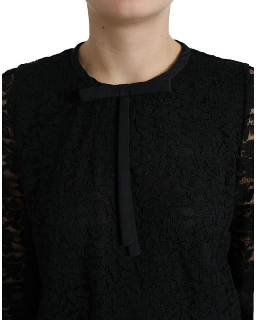 Dolce & Gabbana Black Blouses