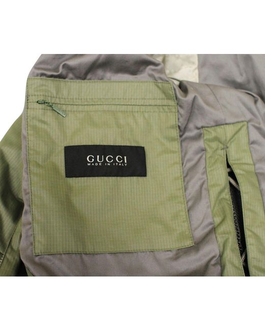 Gucci Green Jacket With Padding (G 60 Us 50) for men
