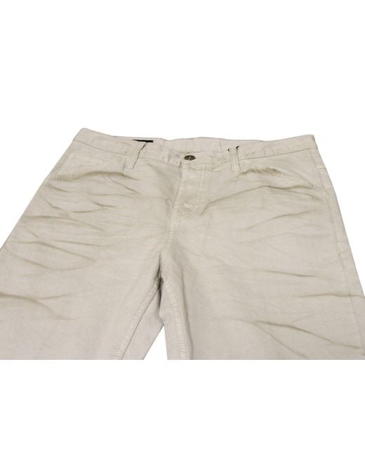 Gucci Natural Dirty Washed Casual Pants (G 46 30 Us) for men