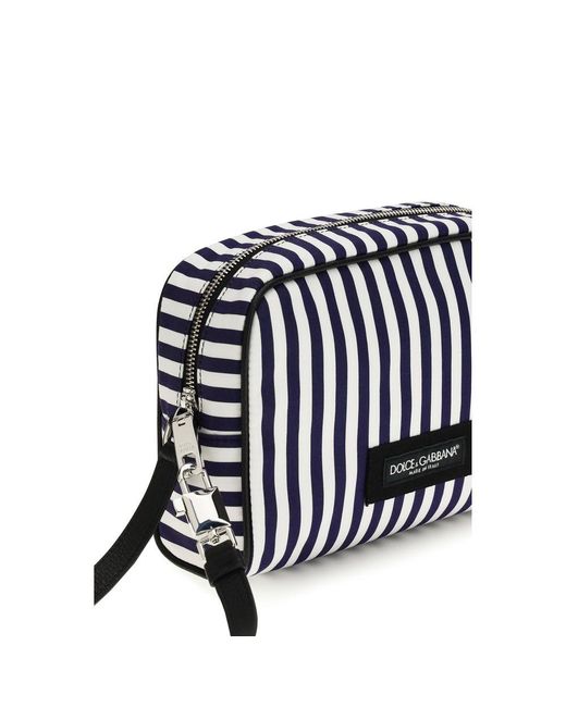 Dolce & Gabbana White Cotton Handbag for men