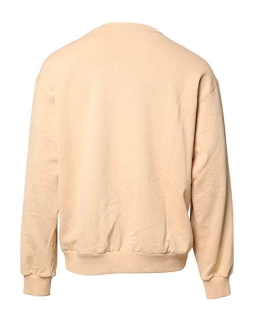 Dolce & Gabbana Natural Cherry Pullover Sweatshirt for men