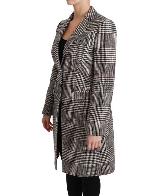 Dolce & Gabbana Gray Jackets & Coat