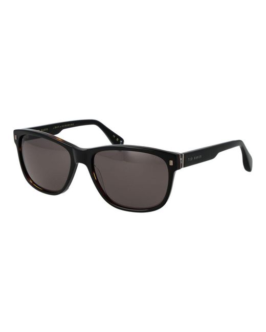 Ted Baker Black Acetate Sunglasses for men