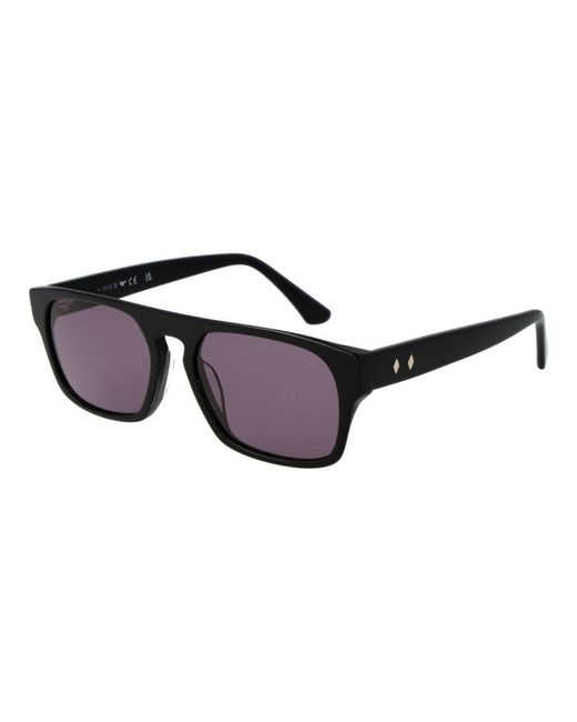 Web Black Acetate Sunglasses