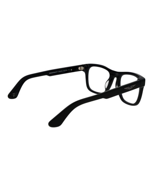 Police Black Cellulose Acetate Glasses (Frames) for men