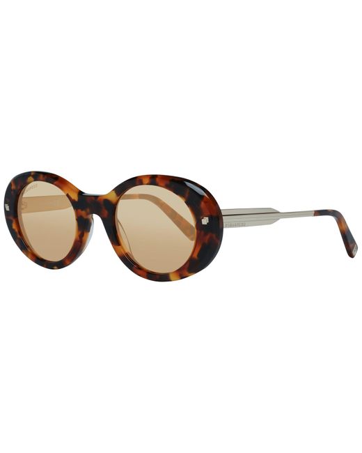 DSquared² Brown Oval Sunglasses
