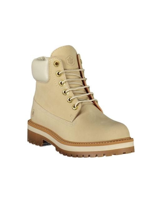 Lumberjack Natural Polyester Ankle Boots