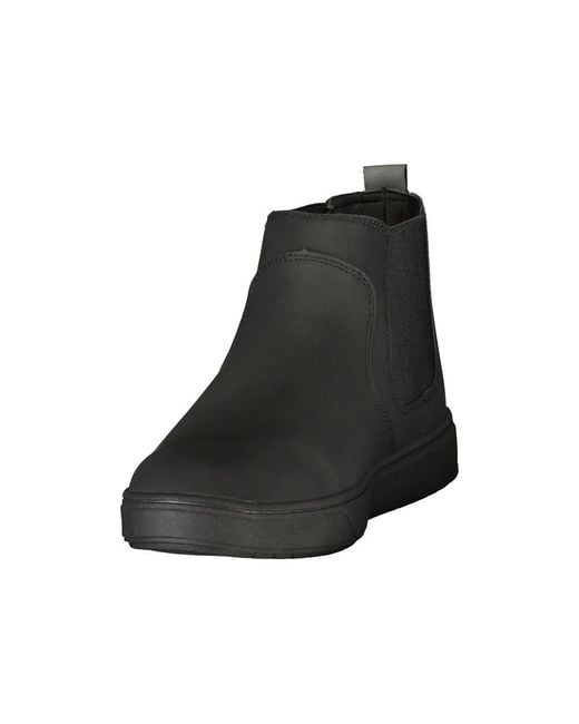 Lumberjack Black Polyester Ankle Boots for men