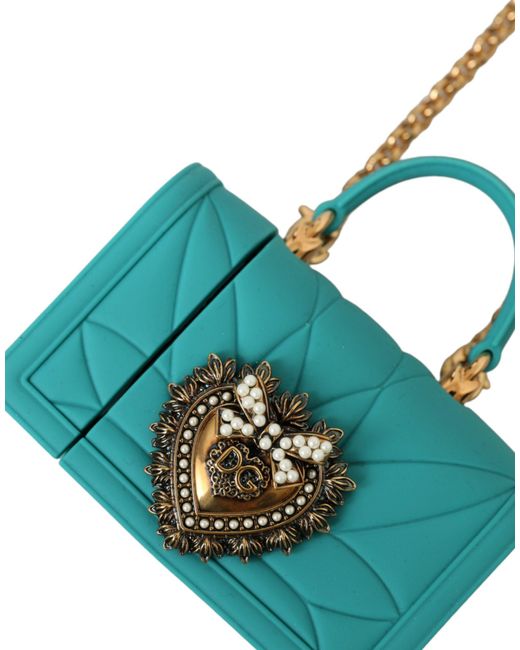 Dolce & Gabbana Silicone Devotion Heart Cover Bag Airpods Dolce & Gabbana Silicone Devotion Heart Cover Bag Airpods