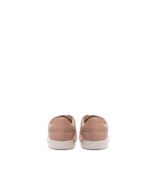 Bally Brown Leather Athletic Sneakers