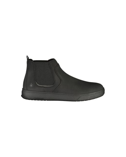 Lumberjack Black Polyester Ankle Boots for men
