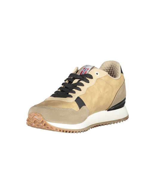 Napapijri Metallic Polyester Sneaker for men