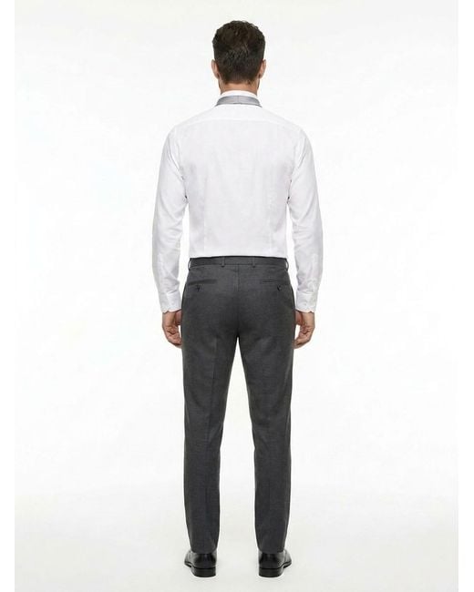 Givenchy White Silk Tie for men