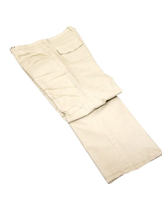 Gucci Natural Dirty Washed Casual Pants (G 46 30 Us) for men