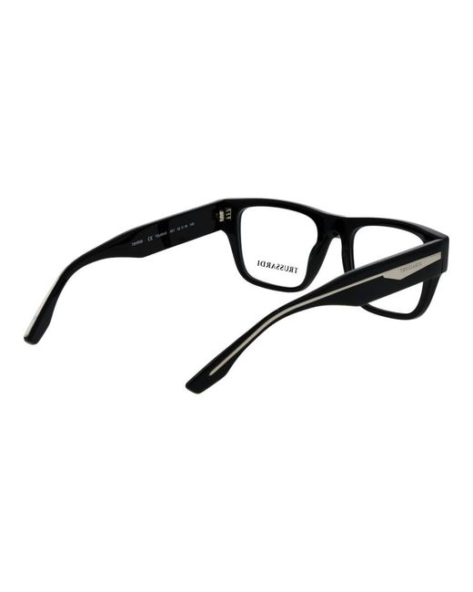 Trussardi Black Acetate Glasses (Frames)