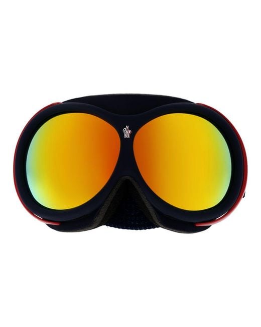 Moncler Yellow Plastic Sunglasses