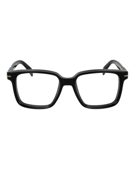 David Beckham Black Acetate Glasses (Frames) for men